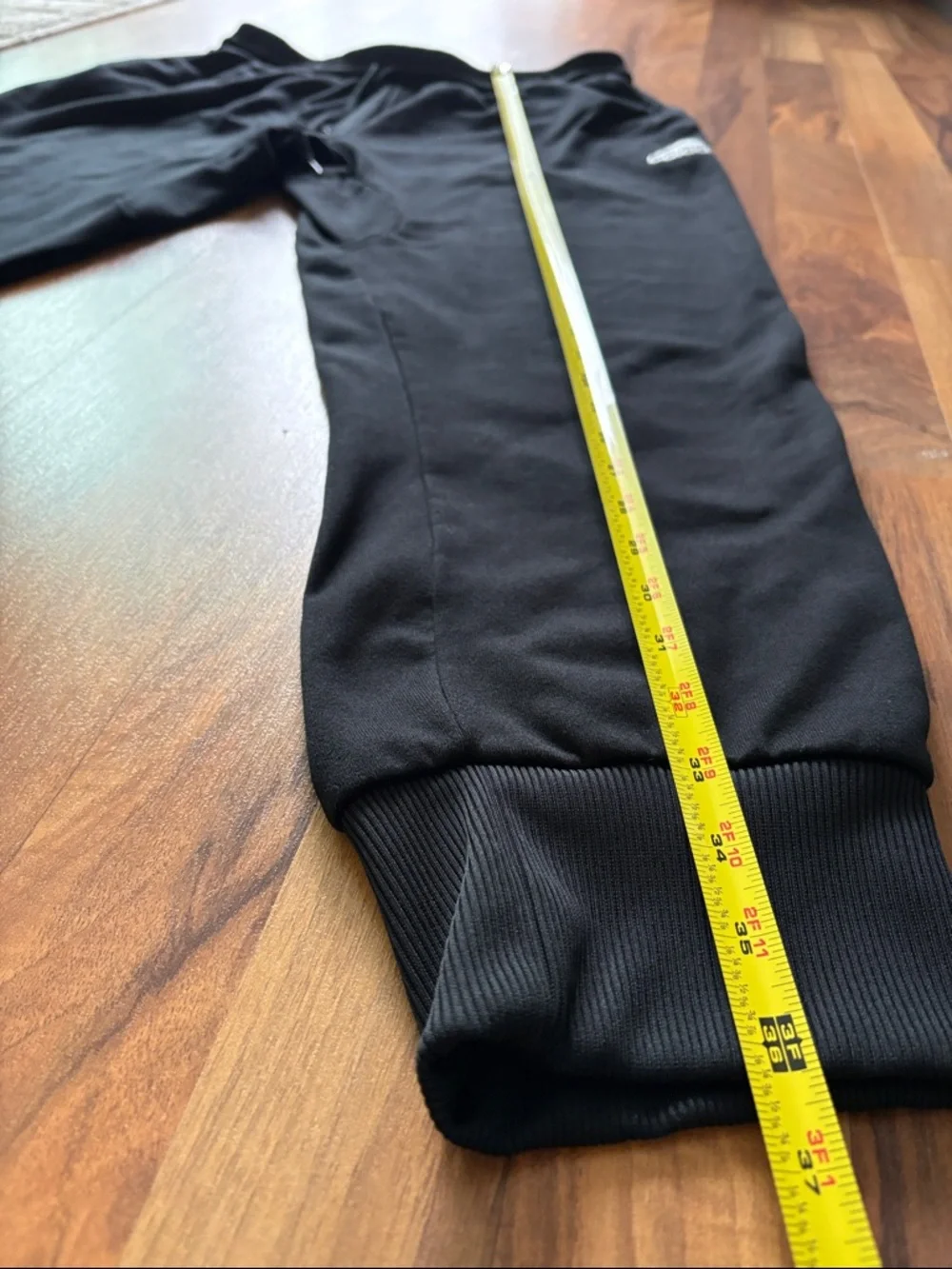 adidas Men’s Black Jogger Sweatpants with Logo Size XL